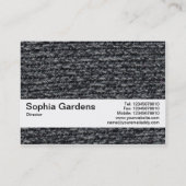 Carte De Visite Bande de texture V2 - Jumper laineux 03 (Dos)