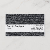 Carte De Visite Bande de texture V2 - Jumper laineux 03 (Dos)