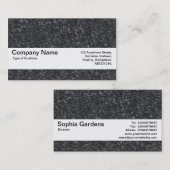 Carte De Visite Bande de texture V2 - Laine fine 01 (Devant / Derrière)