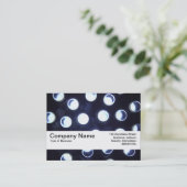 Carte De Visite Bande de texture V2 - LED (Debout devant)