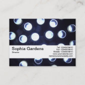 Carte De Visite Bande de texture V2 - LED (Dos)