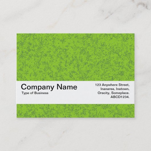 Carte De Visite Bande de texture V2 - Marbre vert (Devant)
