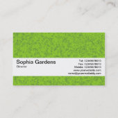 Carte De Visite Bande de texture V2 - Marbre vert (Dos)