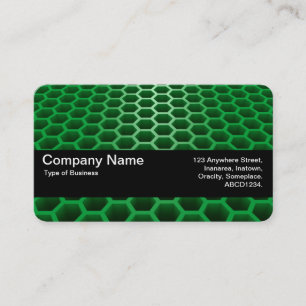 Carte De Visite Bande de texture V2 - Point de vue sur le peigne d