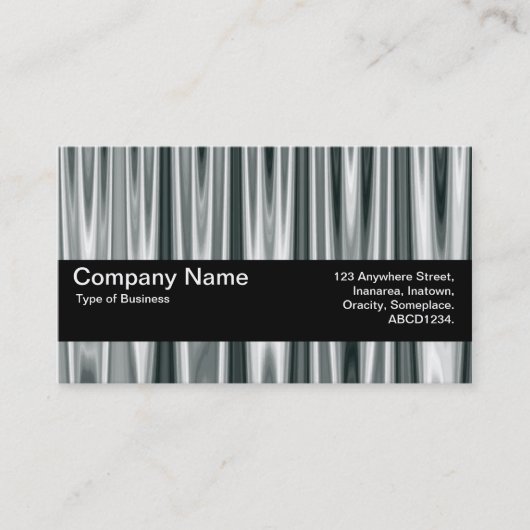 Carte De Visite Bande de texture V2 - Rideaux 01 (Devant)