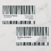Carte De Visite Bande de texture V2 - Rideaux 01 (Devant / Derrière)