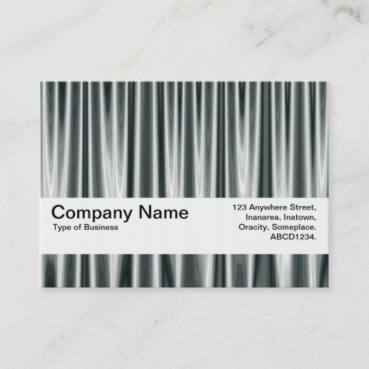 Carte De Visite Bande de texture V2 - Rideaux 02 (Devant)