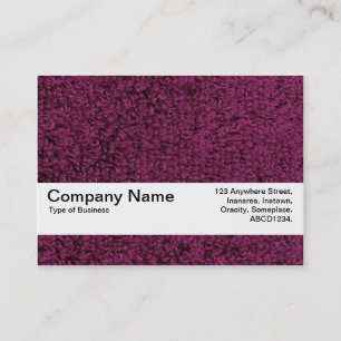 Carte De Visite Bande de texture V2 - Tapis laineux 02