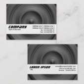 Carte De Visite Bande de texture - Voiture Rapide (Devant / Derrière)