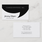 Carte De Visite Bande dessinée (Devant / Derrière)