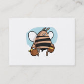 Carte De Visite Bande dessinée d'abeille (Dos)