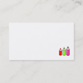 Carte De Visite Bande dessinée noire de l'étudiant 3 de Labrador (Dos)