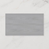 Carte De Visite Bande divisée v3 gris et gris foncé (Dos)