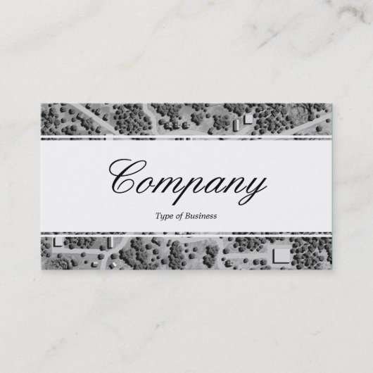 Carte De Visite Bande du centre (bordé) - Script - Paysage imagina (Devant)