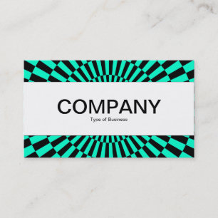 Carte De Visite Bande du centre - Op Art 08