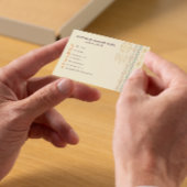 Carte De Visite Bande géométrique minimale Tribal moderne