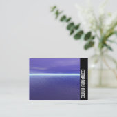 Carte De Visite Bande latérale - Aube violette (Debout devant)