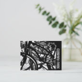 Carte De Visite Bande latérale - Bac à bicyclette HC (Debout devant)