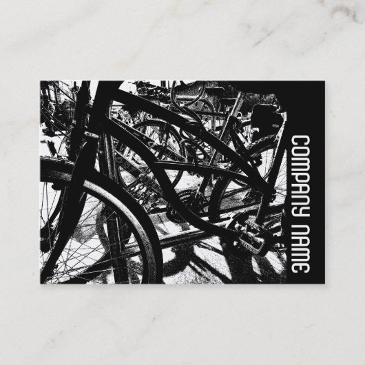 Carte De Visite Bande latérale - Bac à bicyclette HC (Devant)