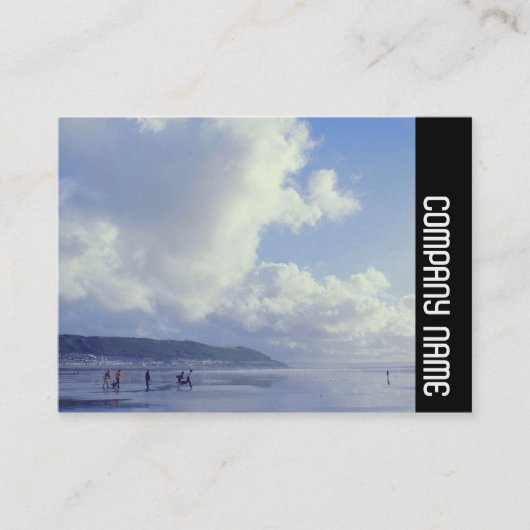 Carte De Visite Bande latérale - Bord de mer (Devant)