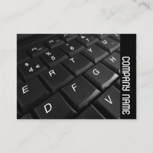 Carte De Visite Bande latérale - Clavier Carnet
