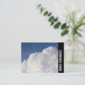 Carte De Visite Bande latérale - Cumulus Cloud (Debout devant)