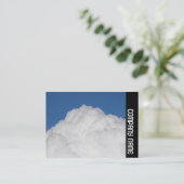 Carte De Visite Bande latérale - Cumulus Cloud (Debout devant)