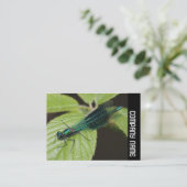 Carte De Visite Bande latérale - Dragonfly (Debout devant)