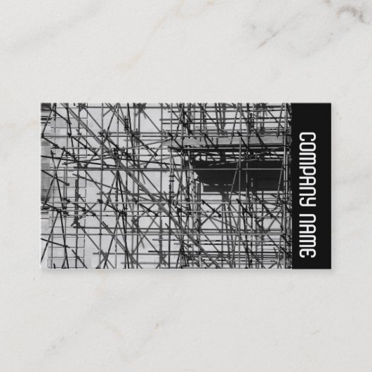 Carte De Visite Bande latérale - Échafaudage (Devant)