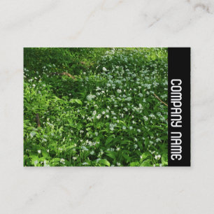 Carte De Visite Bande latérale - Fleurs de la forêt