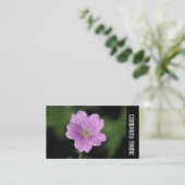 Carte De Visite Bande latérale - Geranium Endressii (Debout devant)
