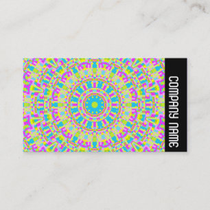 Carte De Visite Bande latérale - Kaleidoscope coloré 06