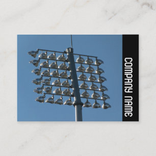 Carte De Visite Bande latérale - Lumières d'inondation