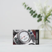 Carte De Visite Bande latérale - Motorcycle Speedometer (Debout devant)