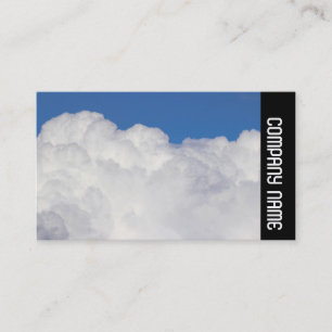 Carte De Visite Bande latérale - Nuages cumulés
