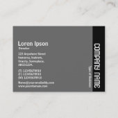 Carte De Visite Bande latérale - Oies grises (Dos)