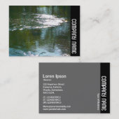Carte De Visite Bande latérale - Sparkling River (Devant / Derrière)