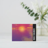 Carte De Visite Bande latérale - Sunrise Sunset (Debout devant)