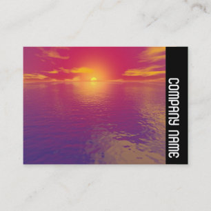 Carte De Visite Bande latérale - Sunrise Sunset
