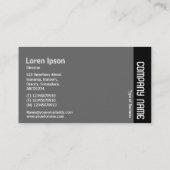 Carte De Visite Bande latérale - Superfluence de la méchanceté (Dos)