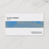 Carte De Visite Bande médiane - Texture subtile (Dos)