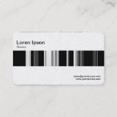 Carte De Visite Bande moyenne - Codex 02 (Platine) (Dos)