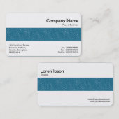 Carte De Visite Bande moyenne - Denim bleu clair (Devant / Derrière)