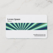 Carte De Visite Bande moyenne - Fractale 04 (Dos)