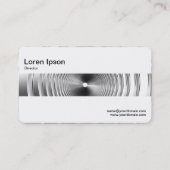 Carte De Visite Bande moyenne - Long Spring B&W (Dos)