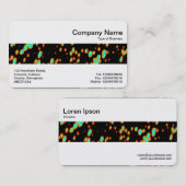 Carte De Visite Bande moyenne - Neige (Devant / Derrière)