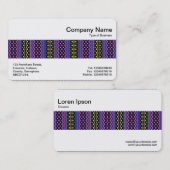 Carte De Visite Bande moyenne - Papier peint (Devant / Derrière)