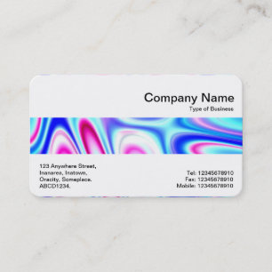 Carte De Visite Bande moyenne - Raspberry Heaven
