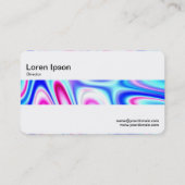 Carte De Visite Bande moyenne - Raspberry Heaven (Dos)