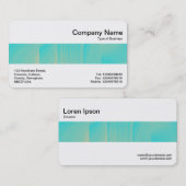 Carte De Visite Bande moyenne - Texture subtile (Devant / Derrière)